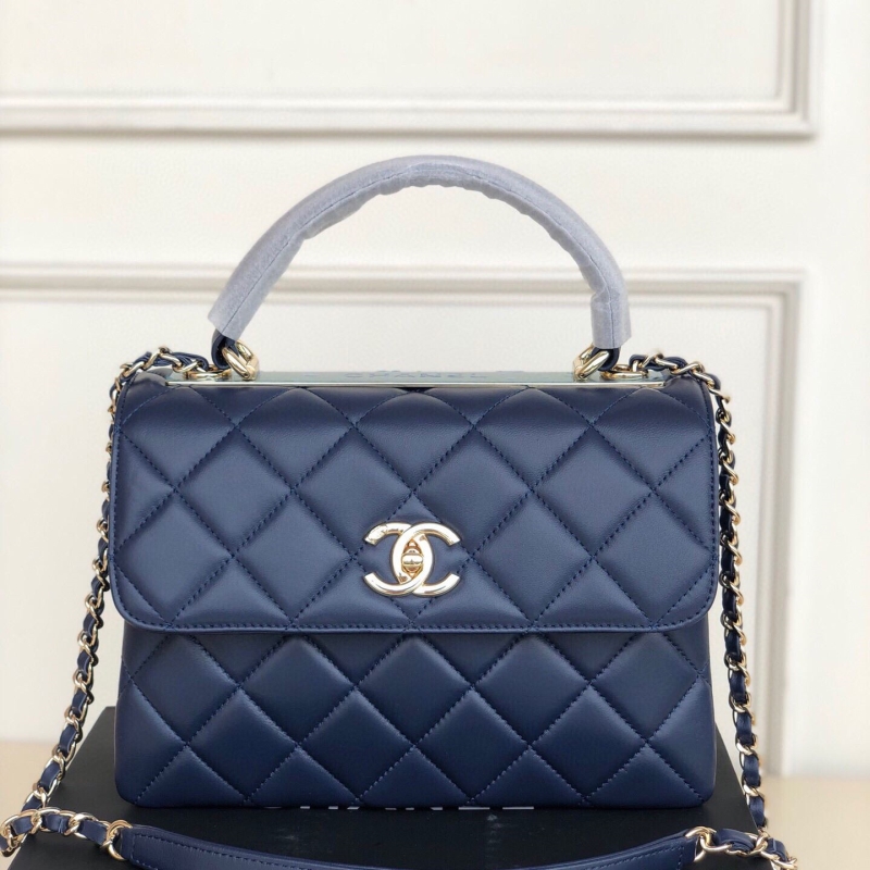 Ch**el top handle bags